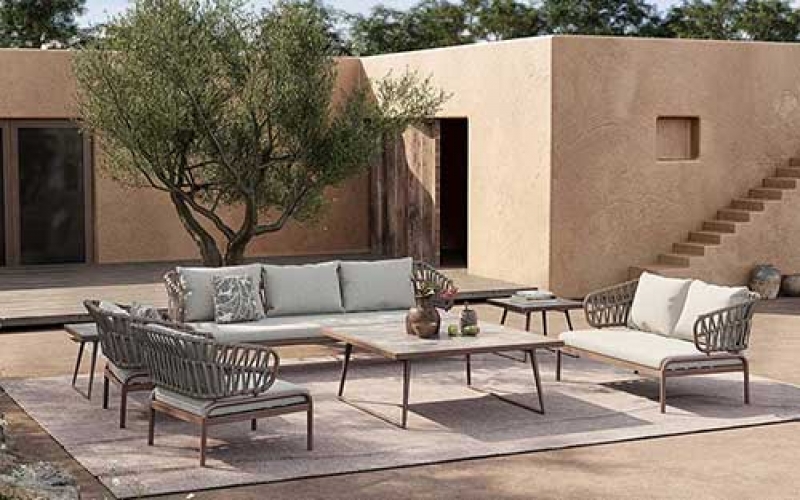 Courtyard outdoor leisure sofa