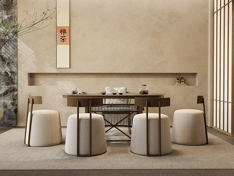tea table with chairs