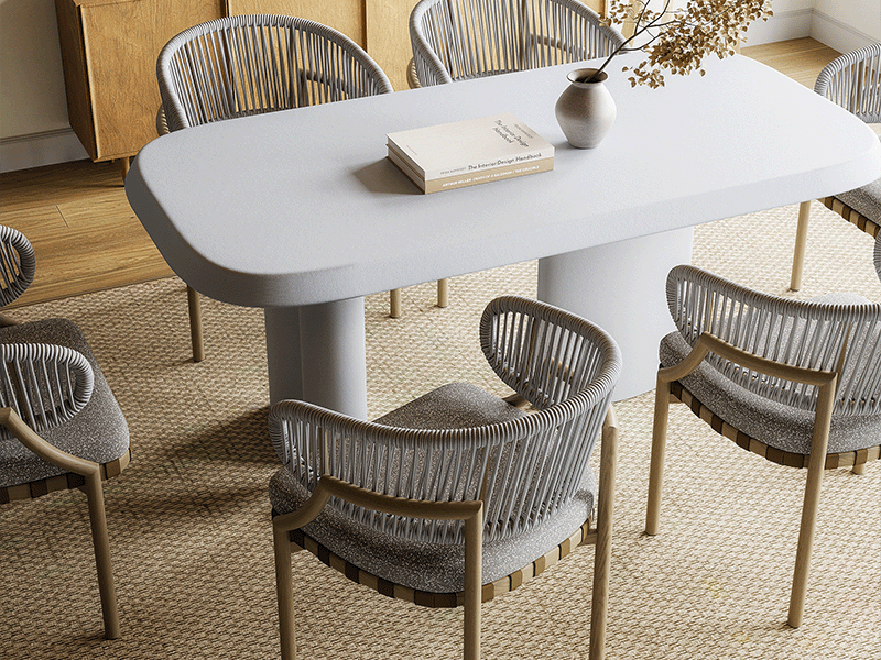 custom round dining room tables