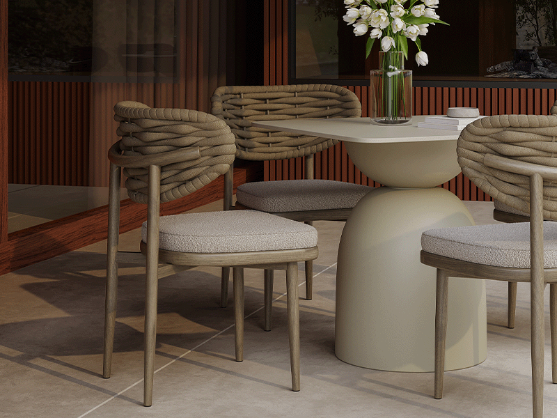 custom modern dining table