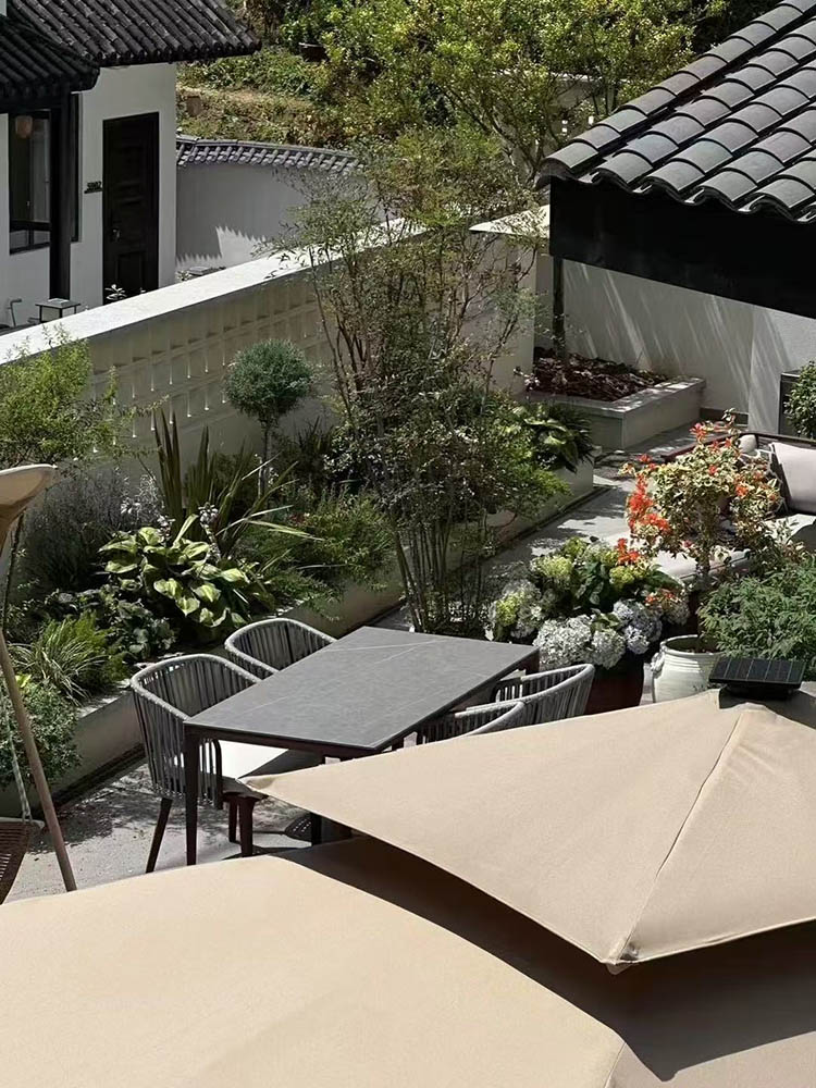 Anhui Private Villa Courtyard Outdoor Table and Chair Sofa