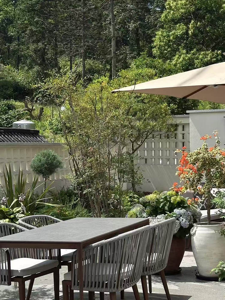 Anhui Private Villa Courtyard Outdoor Table and Chair Sofa